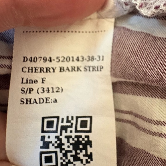 Two-Pack Old Navy Long-Sleeve Shirt Dress Sz S Black & Sz SP Cherry Bark Stripe - Picture 11 of 14